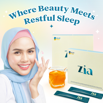 Zia Sleep Whitening Vegan Plant Based Collagen Drink (Japan Formulated)